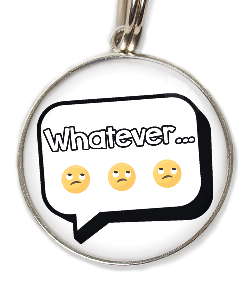 whatever-huisdierpenning-wit