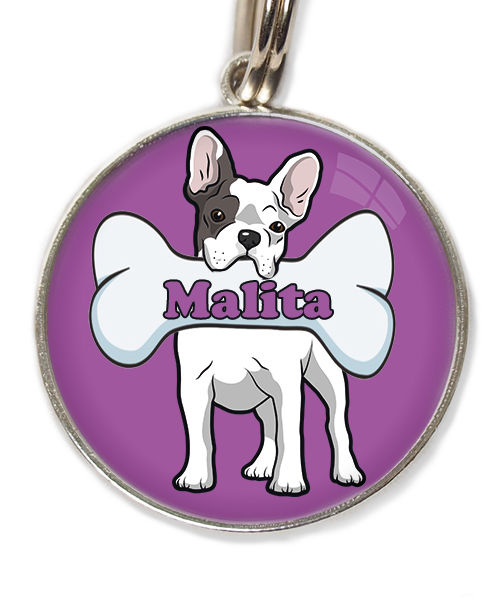 franse-bulldog-met-naam-been-huisdierpenning-lilla