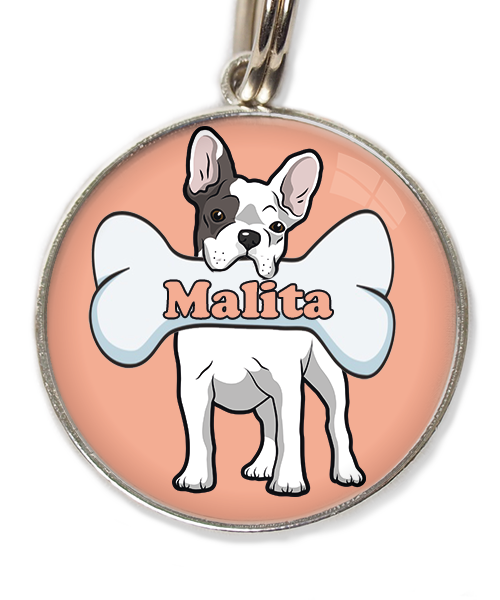 franse-bulldog-met-naam-been-huisdierpenning-peach