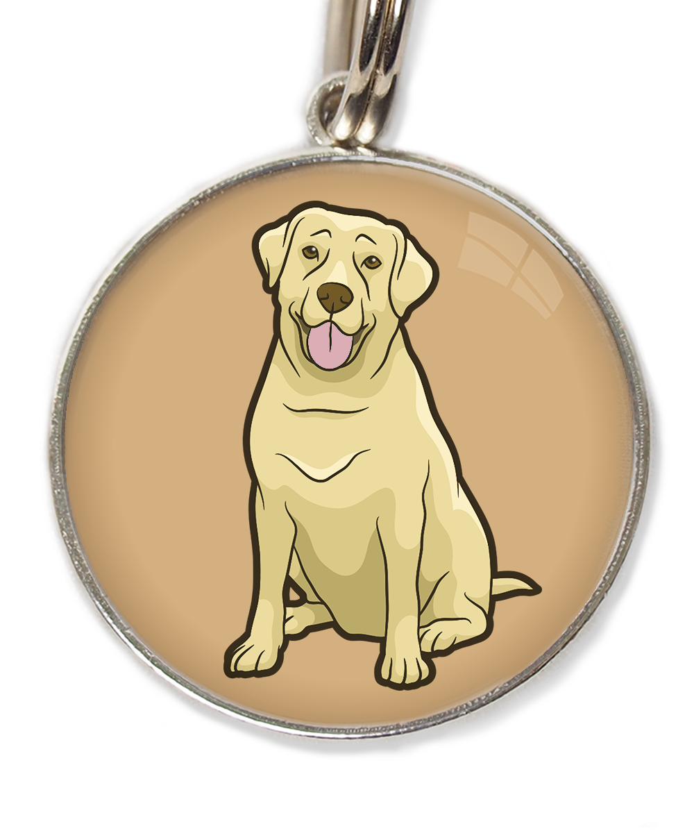 labrador-beige-2-huisdierpenning-beige