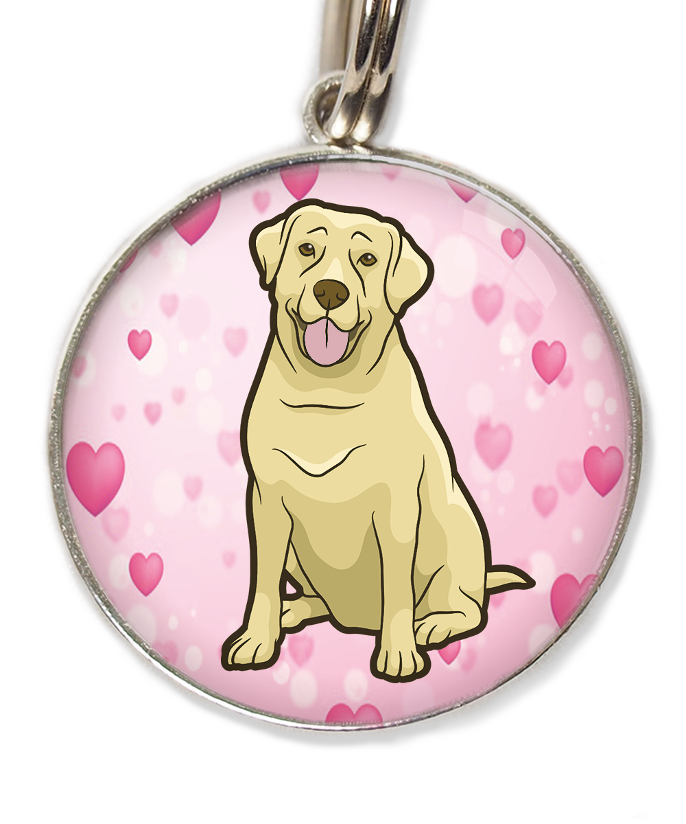 labrador-beige-2-huisdierpenning-hartjes