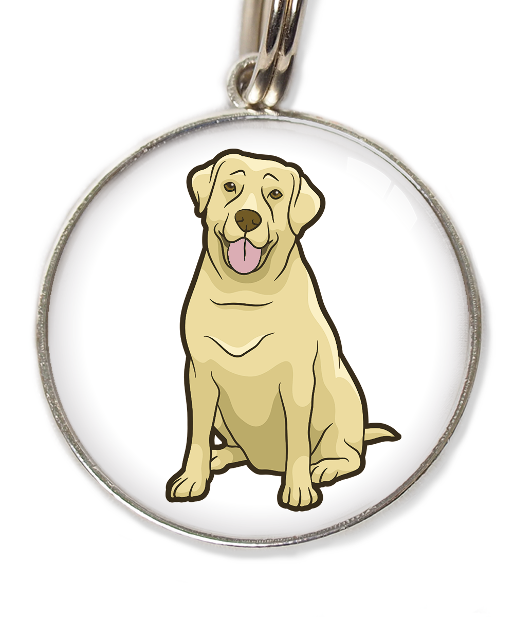 labrador-beige-2-huisdierpenning-wit
