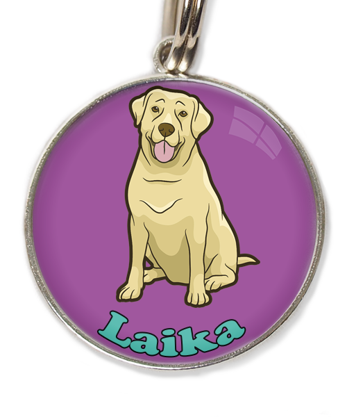 labrador-beige-2-met-naam-los-huisdierpenning-lilla