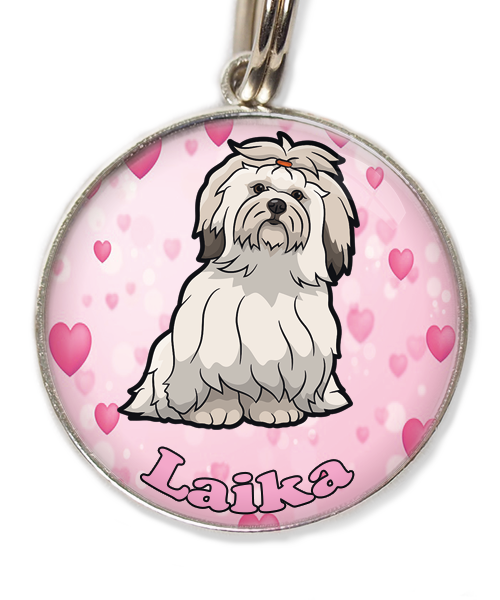 lhasa-apso-met-naam-los-huisdierpenning-hartjes