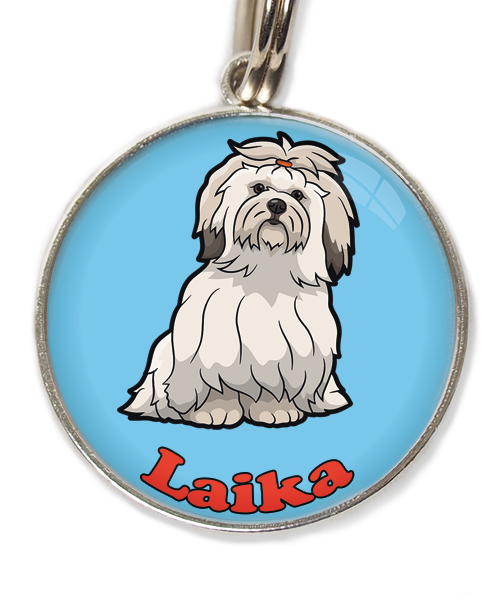 lhasa-apso-met-naam-los-huisdierpenning-lichtblauw