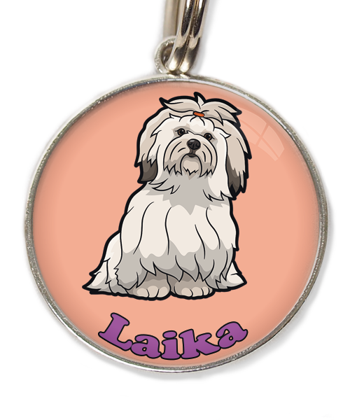 lhasa-apso-met-naam-los-huisdierpenning-peach