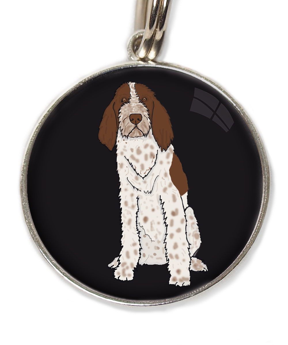 spinone-italiano-huisdierpenning-zwart