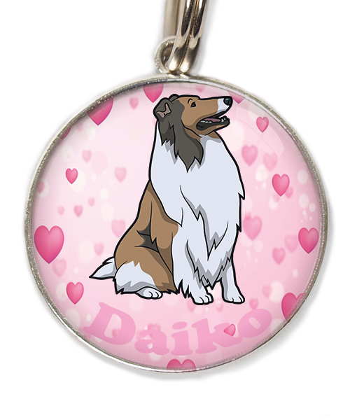 schotse-collie-met-naam-los-huisdierpenning-hartjes