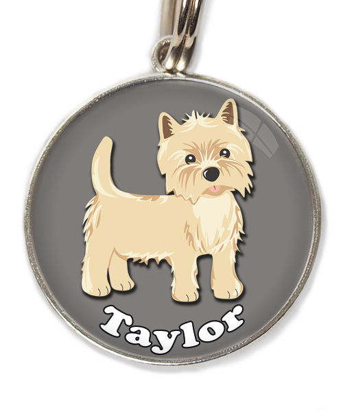 cairn-terrier-met-naam-los-huisdierpenning-lichtgrijs