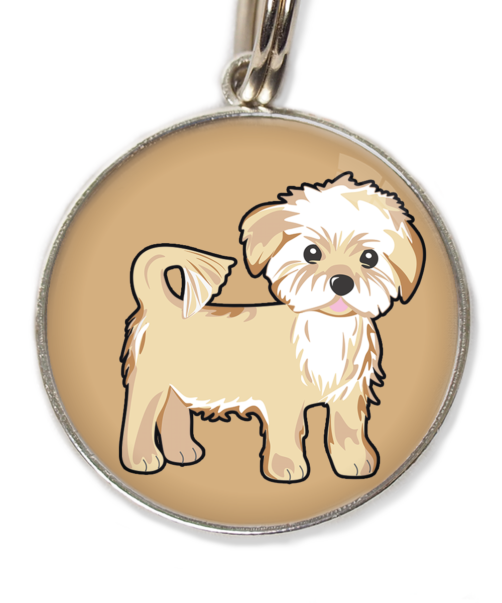 havanese-huisdierpenning-beige