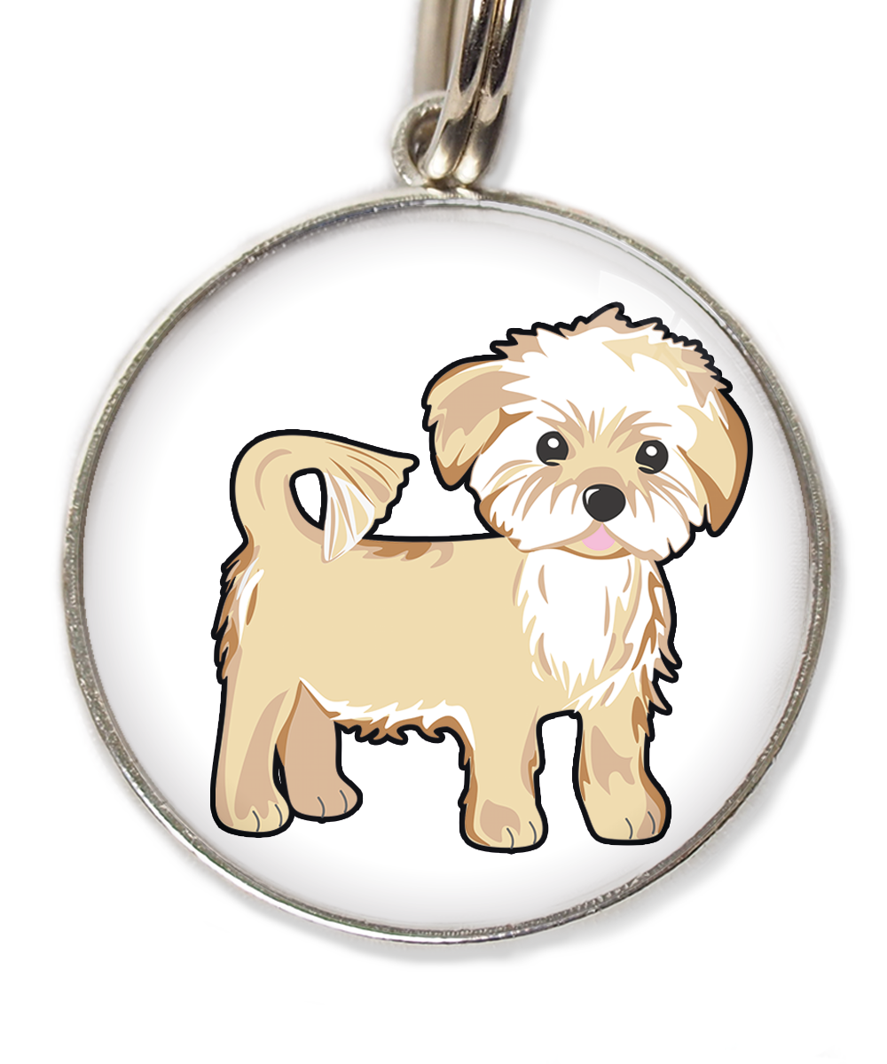 havanese-huisdierpenning-wit