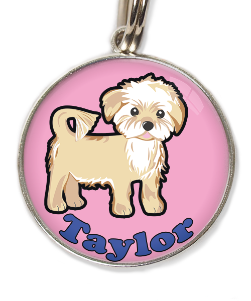 havanese-met-naam-los-huisdierpenning-lichtroos