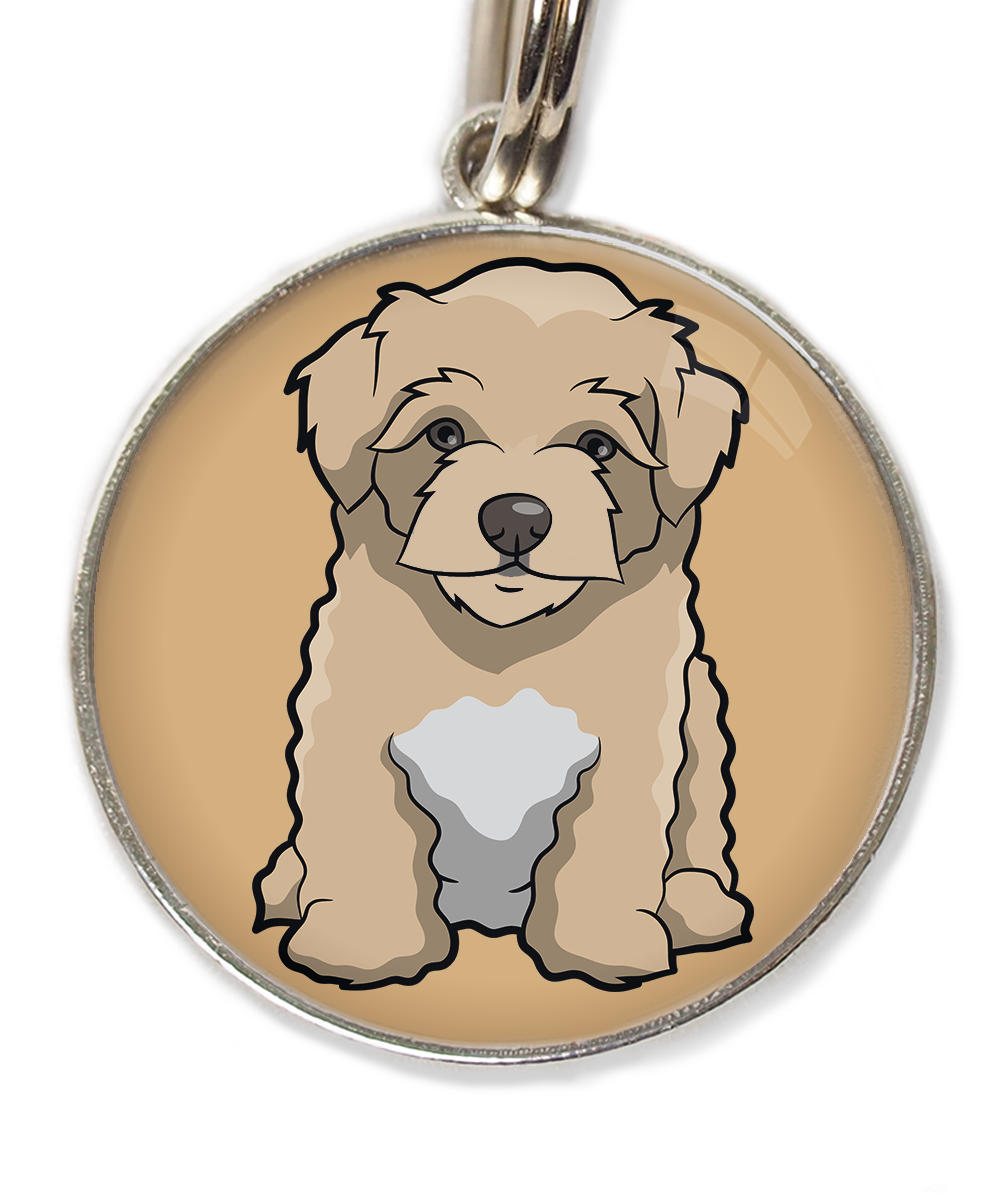 maltipoo-beige-huisdierpenning-beige-2