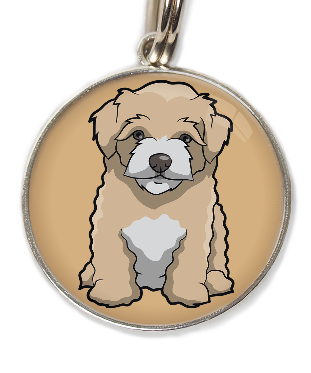 maltipoo-beige-huisdierpenning-beige