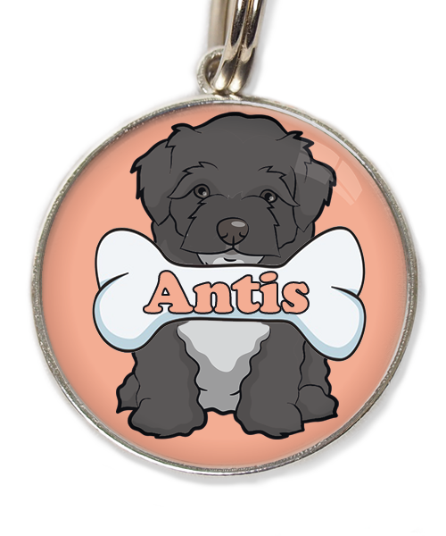 maltipoo-zwart-met-naam-been-huisdierpenning-peach-1