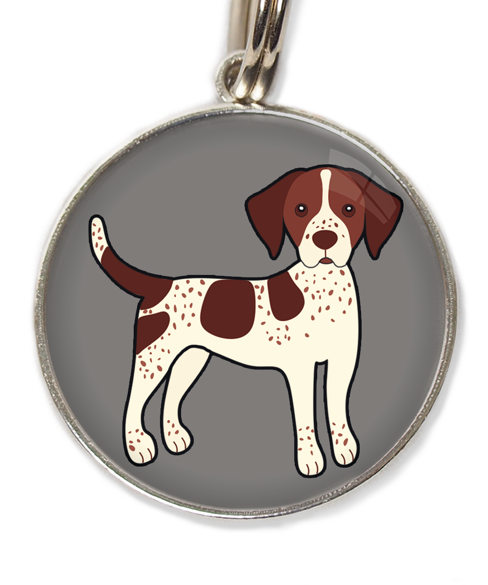 pointerbruinpsd-huisdierpenning-lichtgrijs