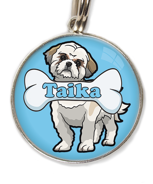 shih-tzu-met-naam-been-huisdierpenning-lichtblauw