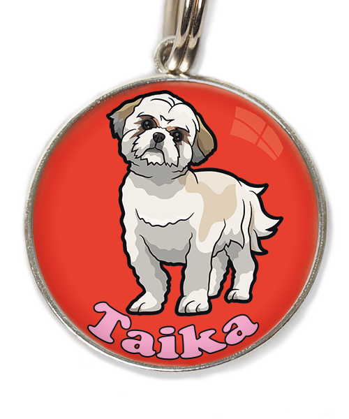 shih-tzu-met-naam-los-huisdierpenning-rood