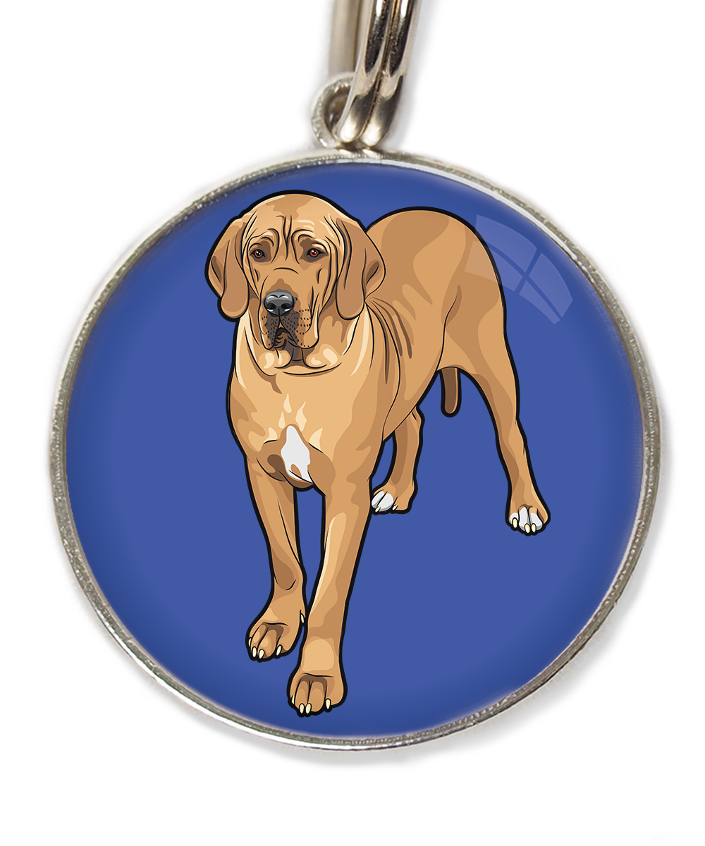 deense-dog-freepik-huisdierpenning-blauw