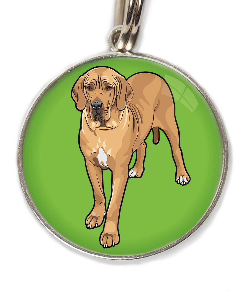 deense-dog-freepik-huisdierpenning-groen