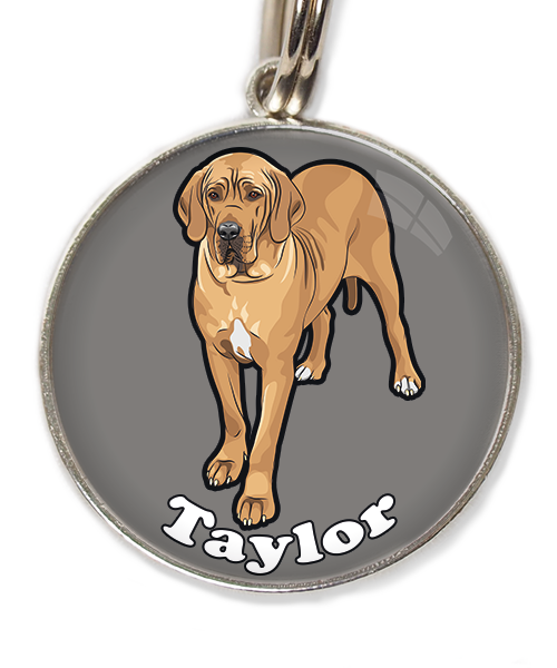 deense-dog-freepik-met-naam-los-huisdierpenning-lichtgrijs