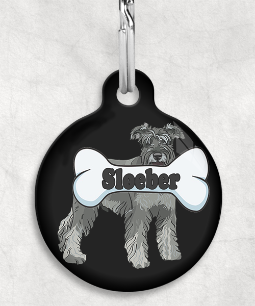 schnauzer-Naam-Been-huisdierpenning-zwart-1