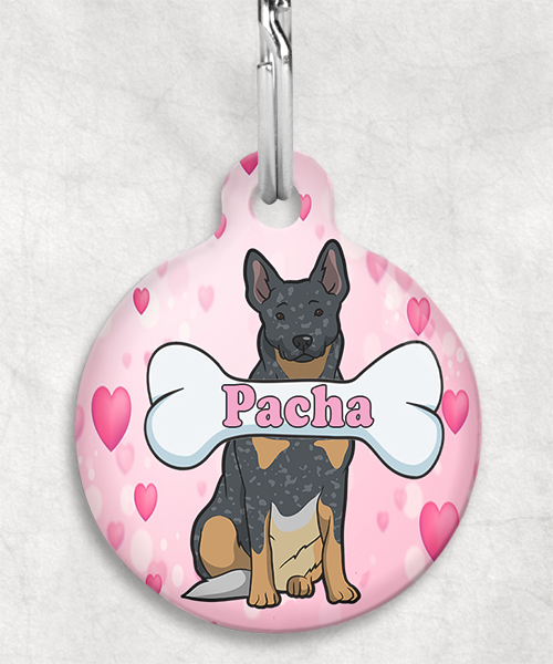 cattle-dog-naam-been-huisdierpenning-hartjes