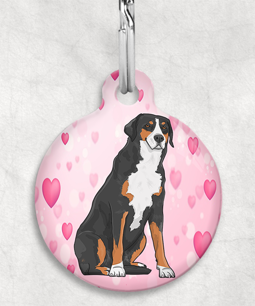 appenzeller-sennenhond-zonder-naam-huisdierpenning-hartjes