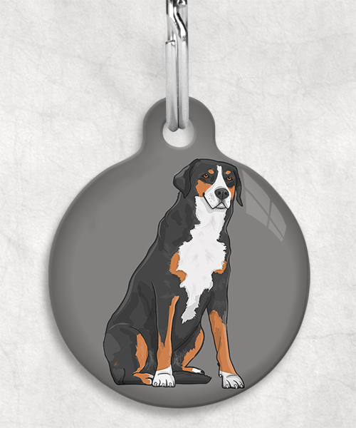 appenzeller-sennenhond-zonder-naam-huisdierpenning-lichtgrijs