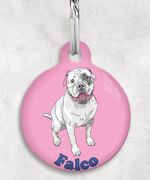 amerikaanse-bulldog-naam-los-huisdierpenning-lichtroze-2