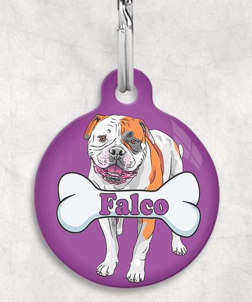 amerikaanse-bulldog-staand-naam-been-huisdierpenning-lilla