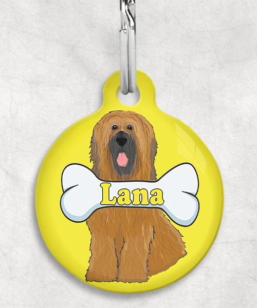 briard-naam-been-huisdierpenning-geel