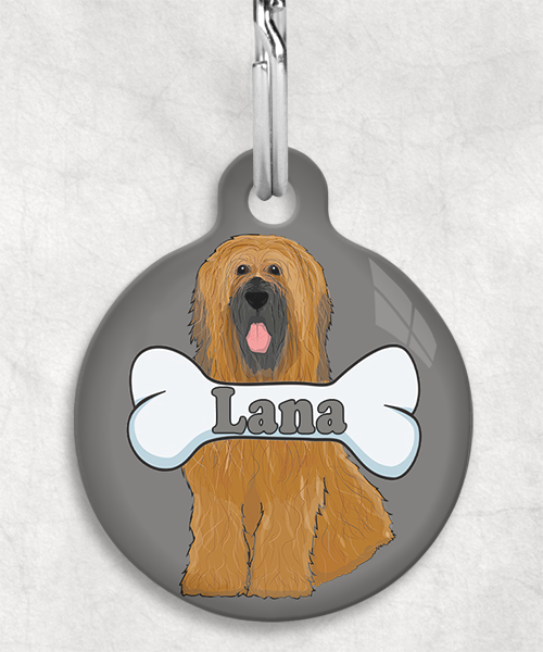 briard-naam-been-huisdierpenning-lichtgrijs