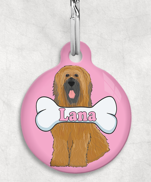 briard-naam-been-huisdierpenning-lichtroze