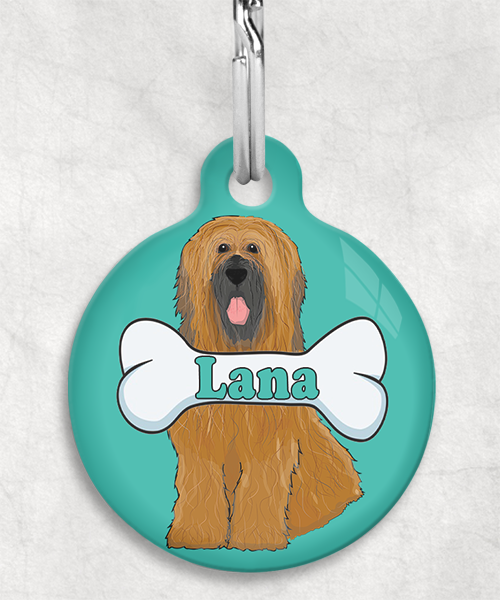 briard-naam-been-huisdierpenning-turquoise
