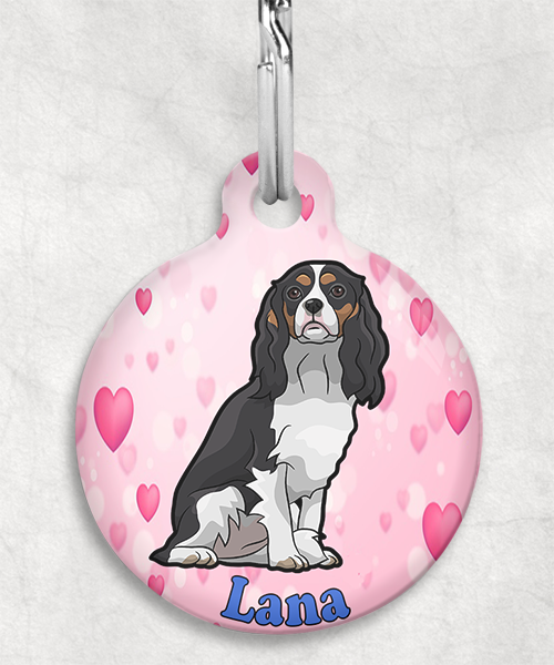 cavalier-naam-los-huisdierpenning-hartjes-2