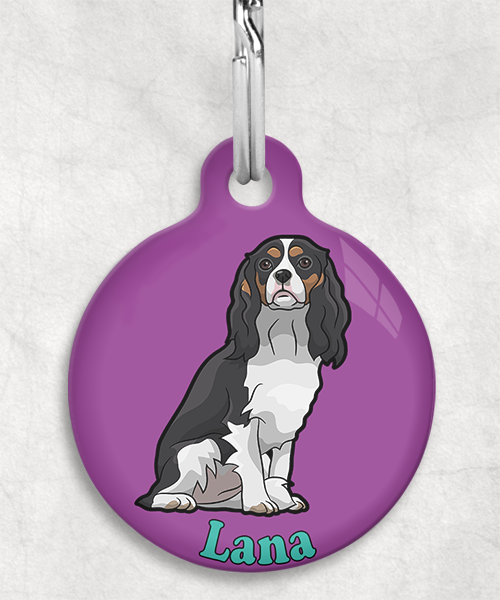 cavalier-naam-los-huisdierpenning-lilla-2