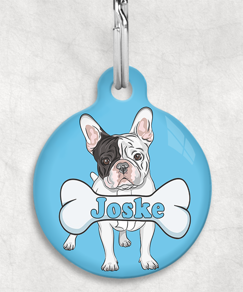 franse-bulldog-bruin-zwart-wit-naam-been-huisdierpenning-lichtblauw