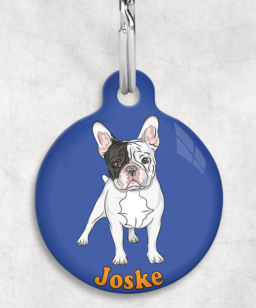 franse-bulldog-bruin-zwart-wit-naam-los-huisdierpenning-blauw