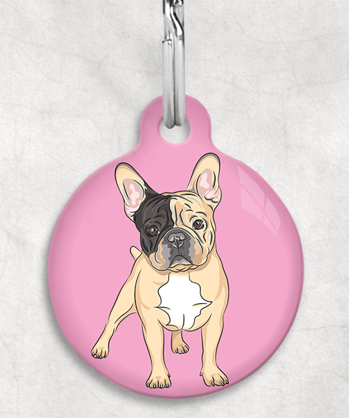 franse-bulldog-bruin-zwart-zonder-naam-huisdierpenning-lichtroze