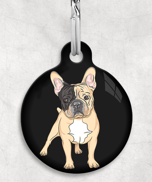 franse-bulldog-bruin-zwart-zonder-naam-huisdierpenning-zwart