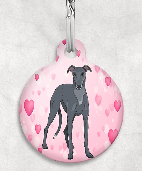 galgo-zwart-zonder-naam-huisdierpenning-hartjes