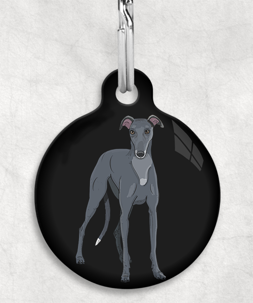 galgo-zwart-zonder-naam-huisdierpenning-zwart