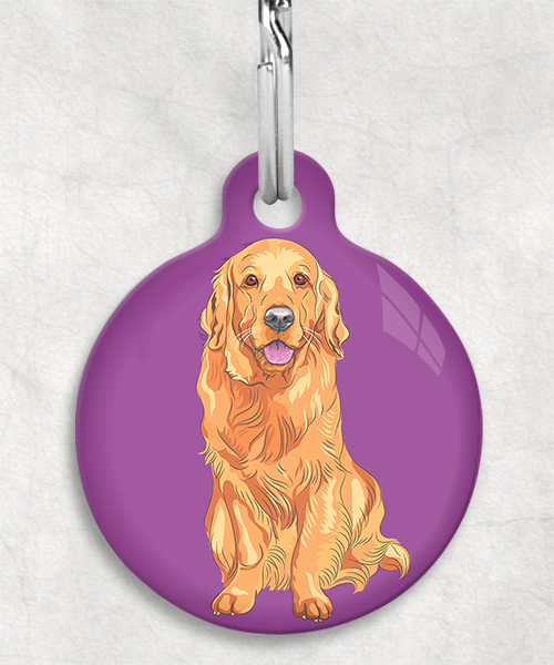 golden-retriever-oranje-zonder-naam-huisdierpenning-lilla