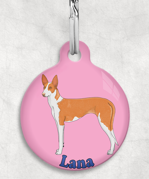 podenco-licht-oranje-naam-los-huisdierpenning-lichtroze