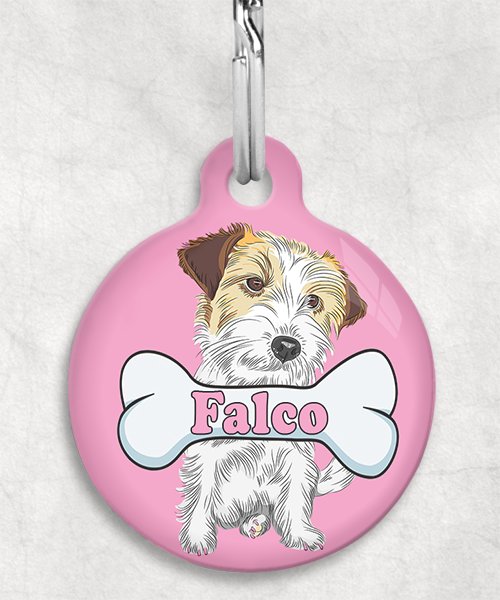 ruw-harige-jackrussel-naam-been-huisdierpenning-lichtroze-1