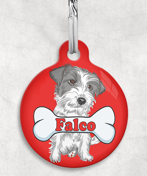 ruw-harige-jackrussel-naam-been-huisdierpenning-rood