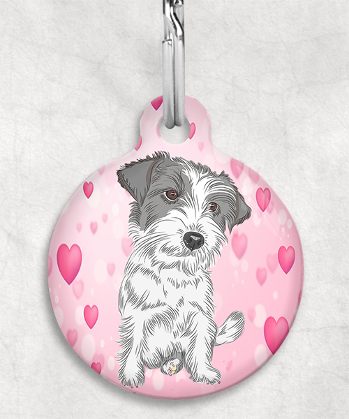 ruw-harige-jackrussel-zonder-naam-huisdierpenning-hartjes