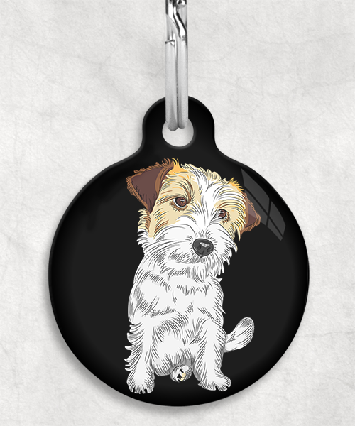 ruw-harige-jackrussel-zonder-naam-huisdierpenning-zwart-1