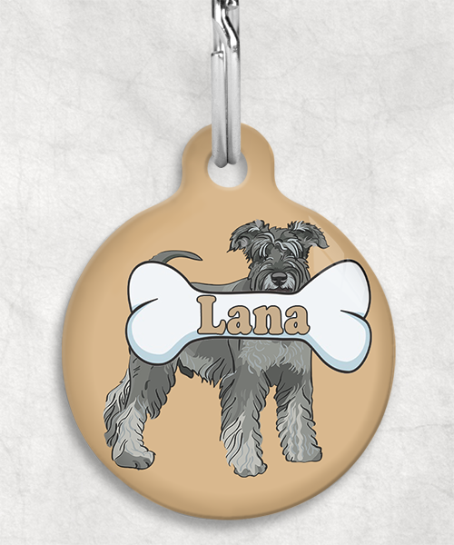 schnauzer-met-staart-naam-been-huisdierpenning-beige